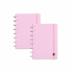 Kit 2 Cadernos A5 Breeze Pastel Rosa