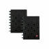 Kit 2 Cadernos A5 Bubble Black